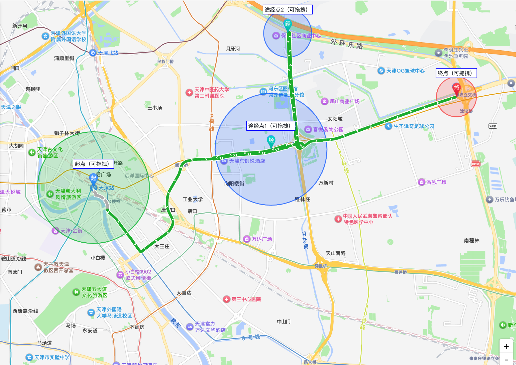 货车智能电子围栏系统演示